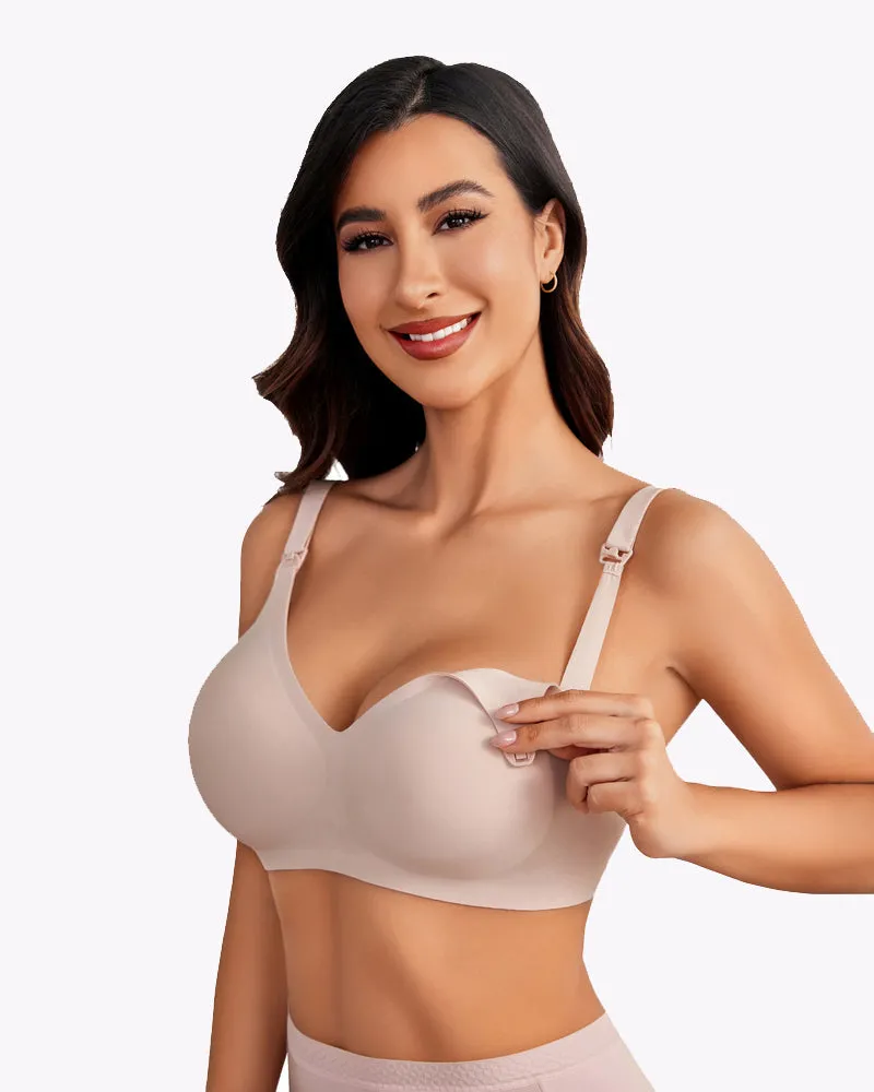 2 Pack Nursing Bras Seamless Maternity Bras