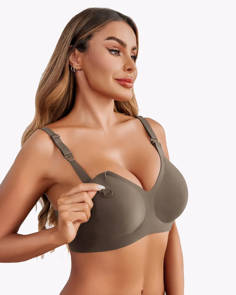 2 Pack Nursing Bras Seamless Maternity Bras