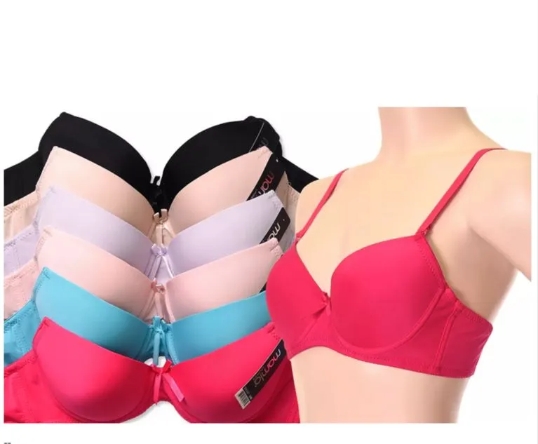 5-Pack: Mamia Women's Demi-Cup Multi-Way Bra - Size: 38C