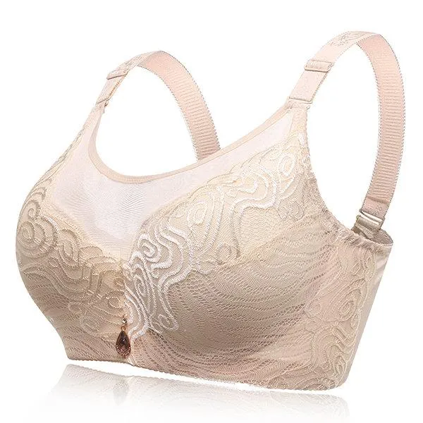 Adjustable Memory Metal Wire Printed Bras