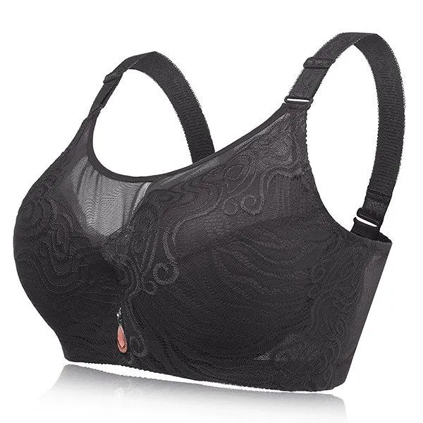 Adjustable Memory Metal Wire Printed Bras