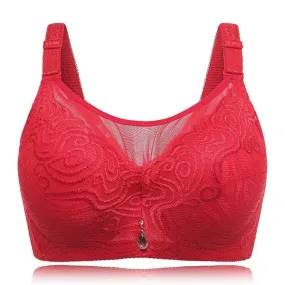 Adjustable Memory Metal Wire Printed Bras