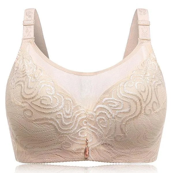 Adjustable Memory Metal Wire Printed Bras