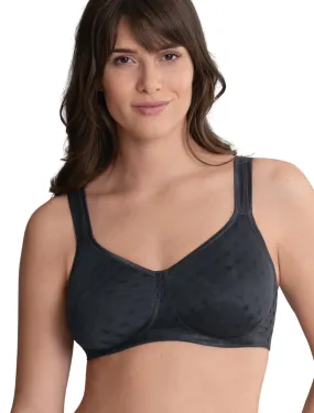 Anita Airita Bra Spacer Cup Wireless Comfort Bra Black | Black Anita Molded Spacer Bra