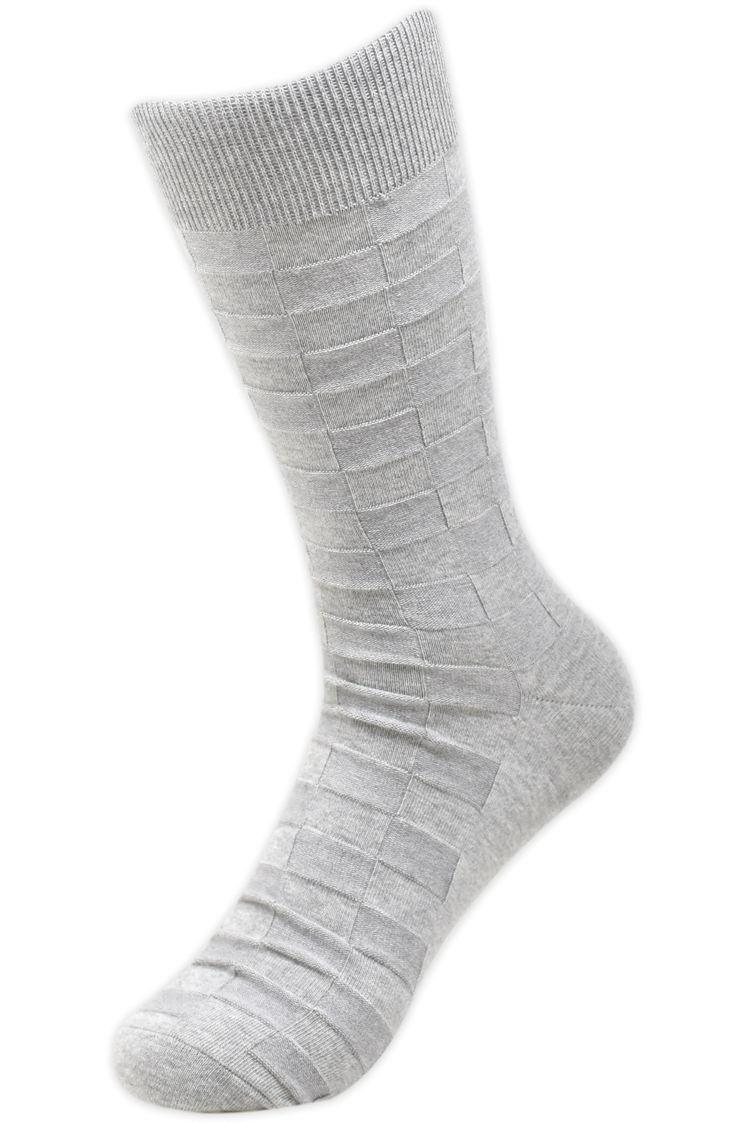 Balenzia Men's Cotton Crew Socks-(Pack of 6 Pairs/1U)