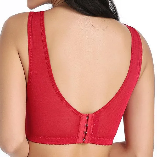 Breathable Side Support Wireless Mesh  Bras