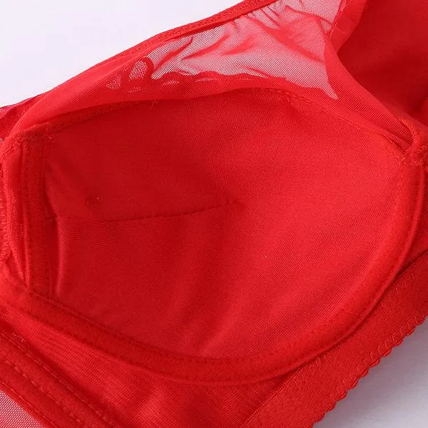 Breathable Side Support Wireless Mesh  Bras