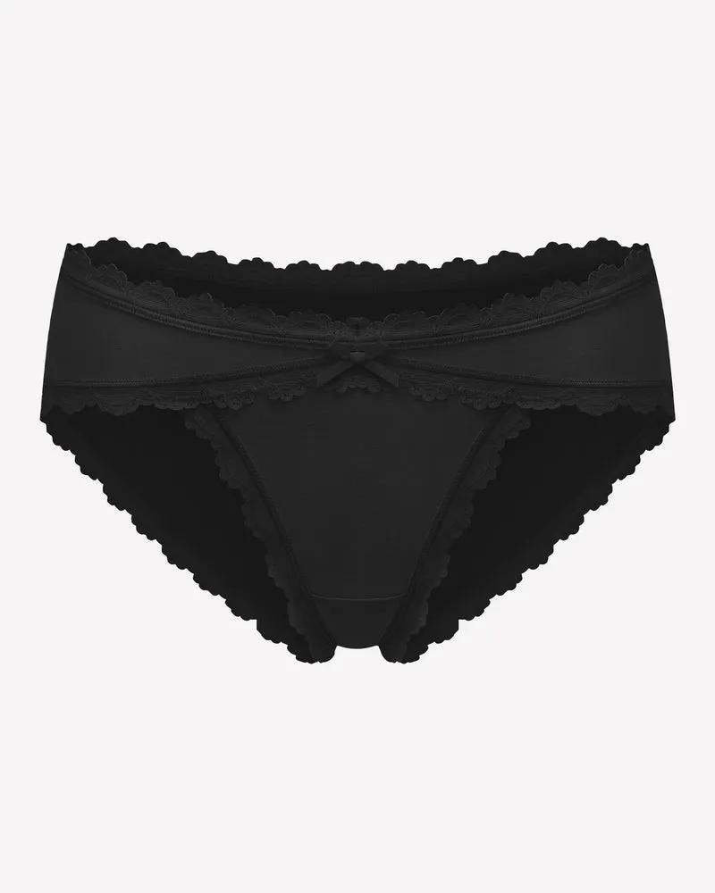 Cotton Panties Lace Stretch Hipster