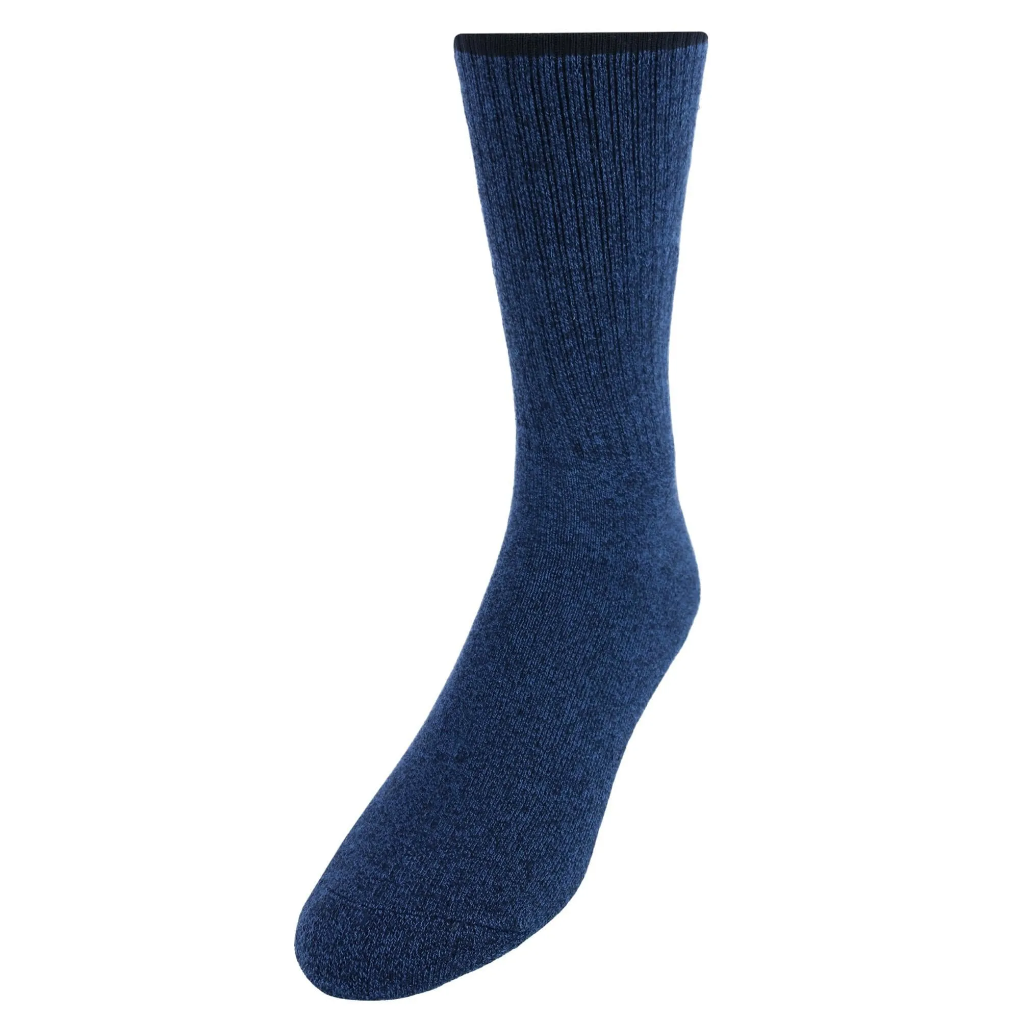 CTM® Men's Non Binding Moisture Wicking Dress Socks