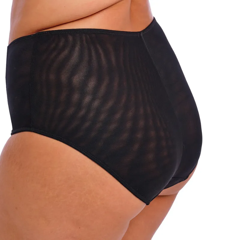 Elomi Matilda Full Brief Black Dot