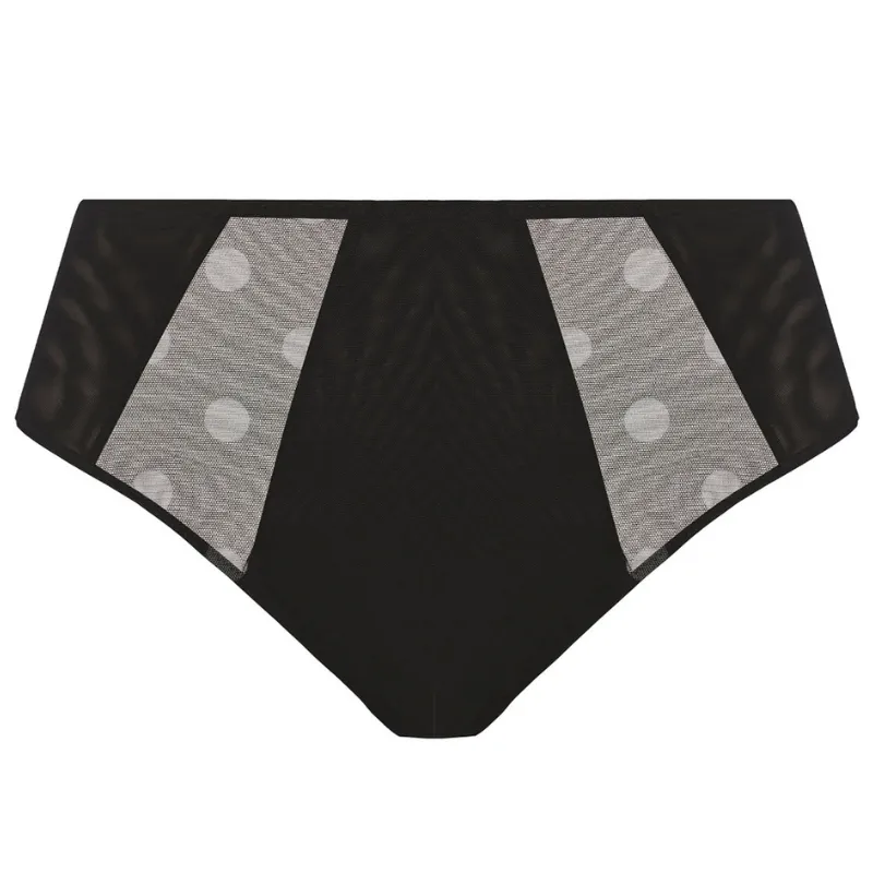 Elomi Matilda Full Brief Black Dot