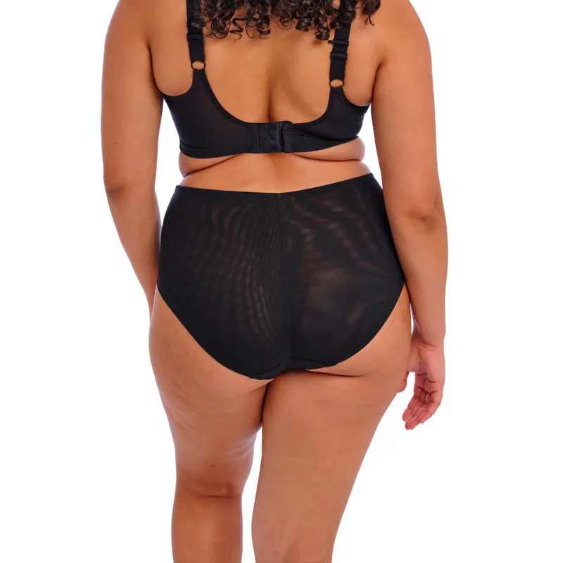 Elomi Matilda Full Brief Black Dot