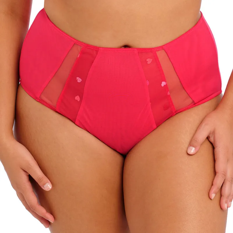 Elomi Sachi Full Brief Red Confetti