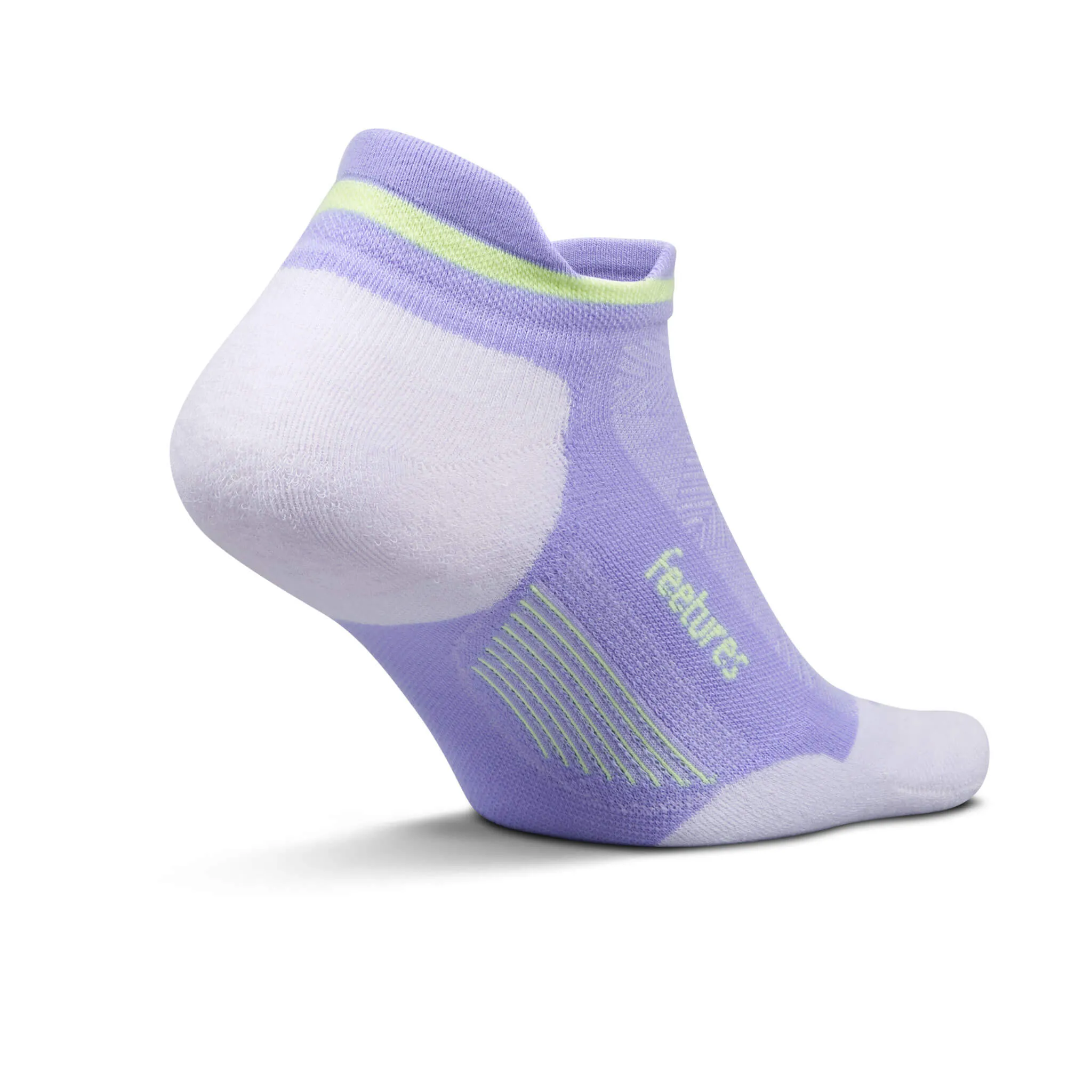 Feetures | Unisex Elite Max Cushion No Show Tab - Lavender Rush