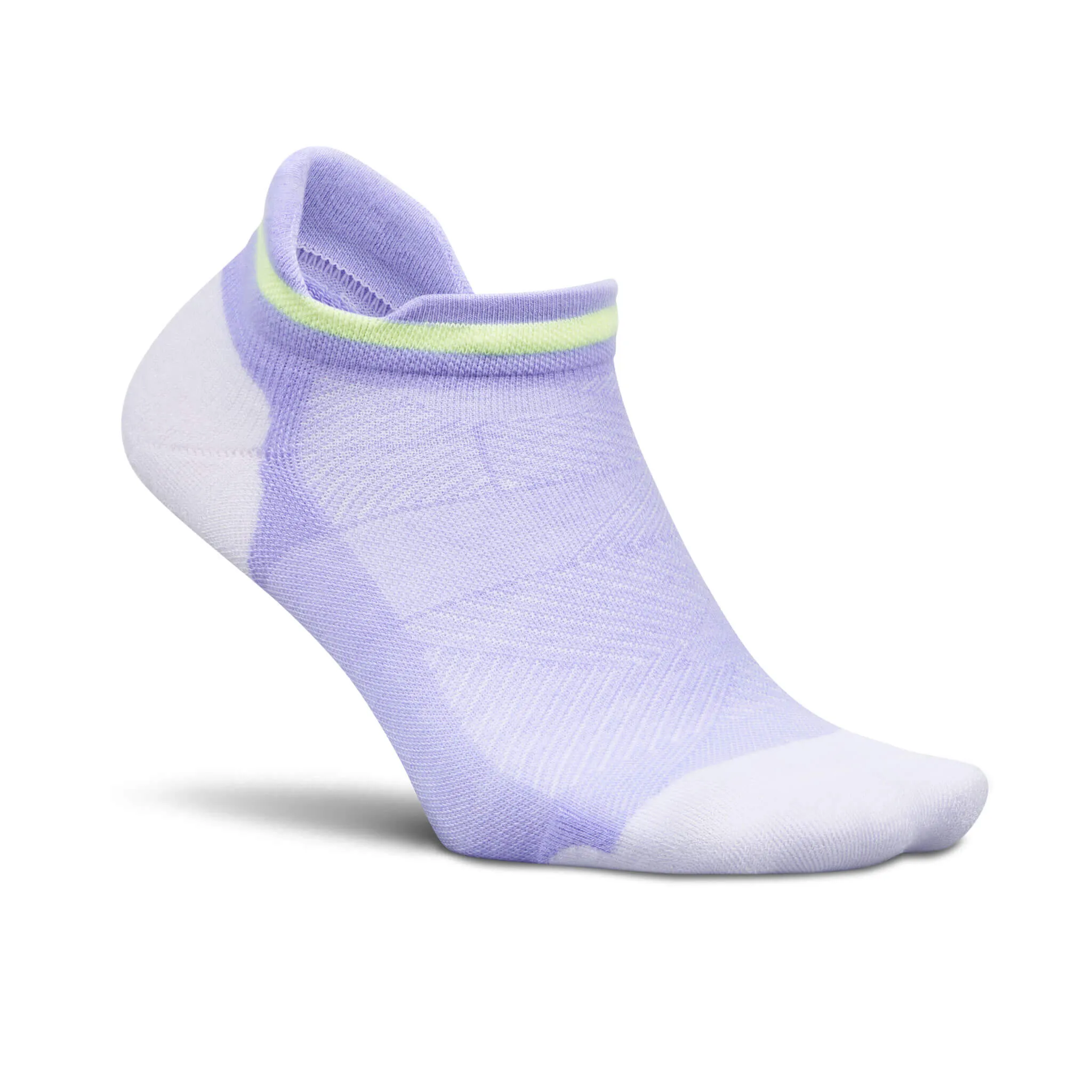 Feetures | Unisex Elite Max Cushion No Show Tab - Lavender Rush