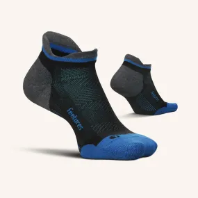 Feetures | Unisex Elite Max Cushion No Show Tab - Tech Blue