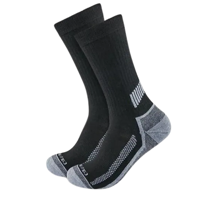 Force Midweight Crew Sock 3 Pack | Black, White