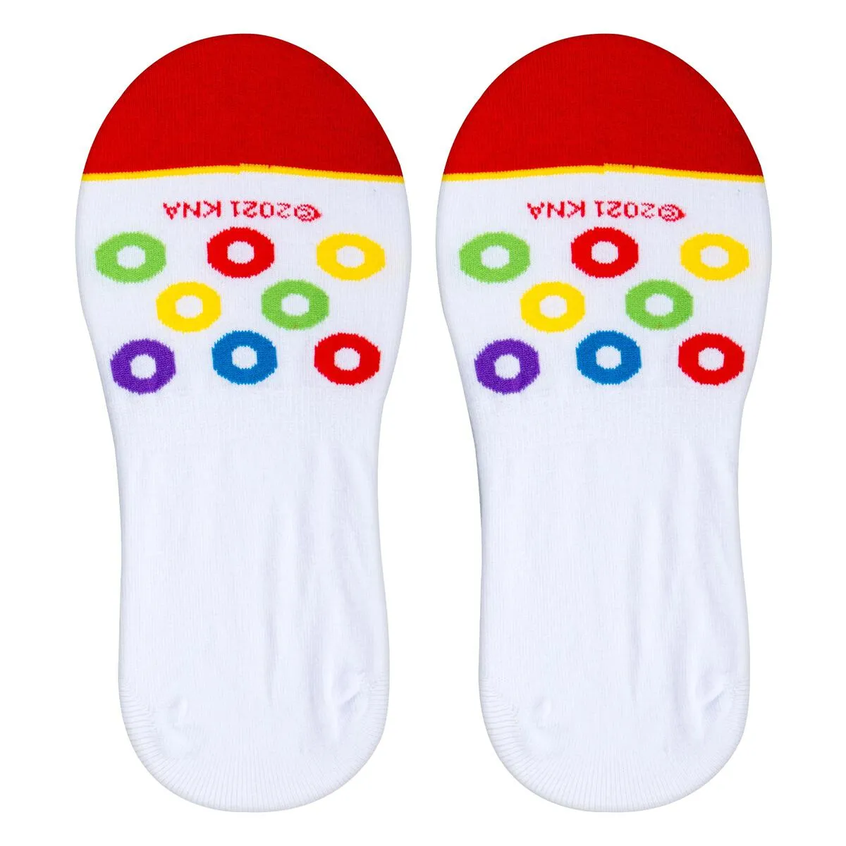 Froot Loops - Womens No Show Socks