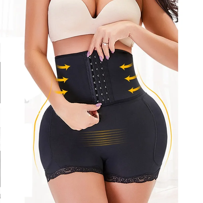 Hip Enhancer Shapewear Waist Trainer Butt Lifter Tummy Control Hi-Thigh Slimmer Body