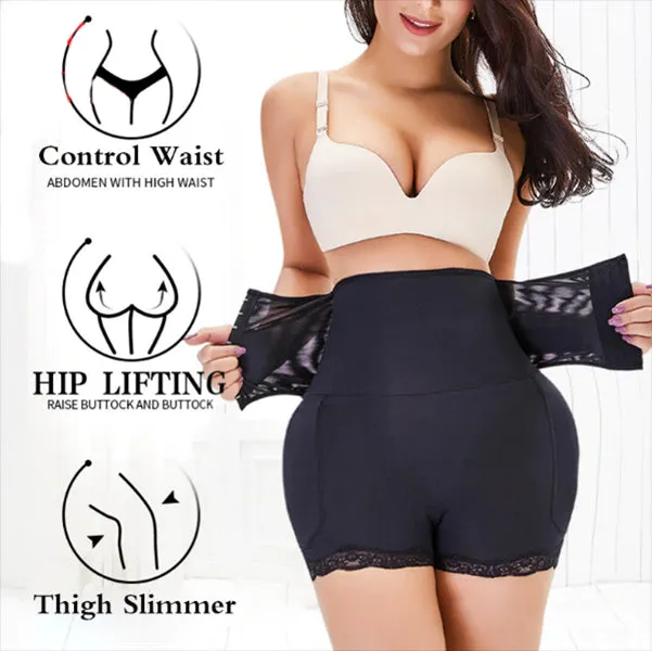 Hip Enhancer Shapewear Waist Trainer Butt Lifter Tummy Control Hi-Thigh Slimmer Body