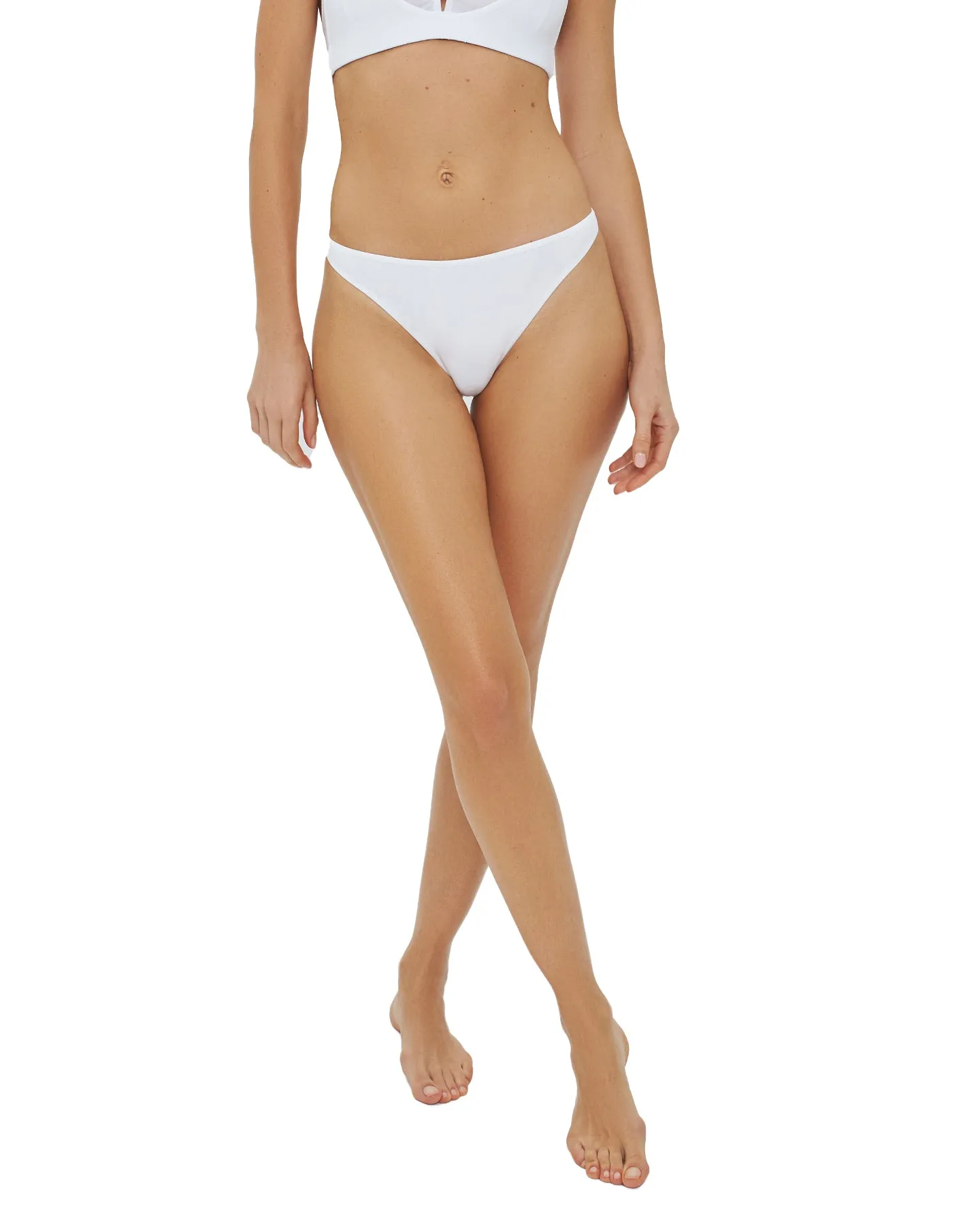 Issy | Organic Cotton High-Waisted Thong