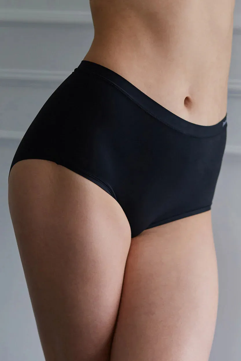 Janira Flexie Adapt Queen Full Panty - Black