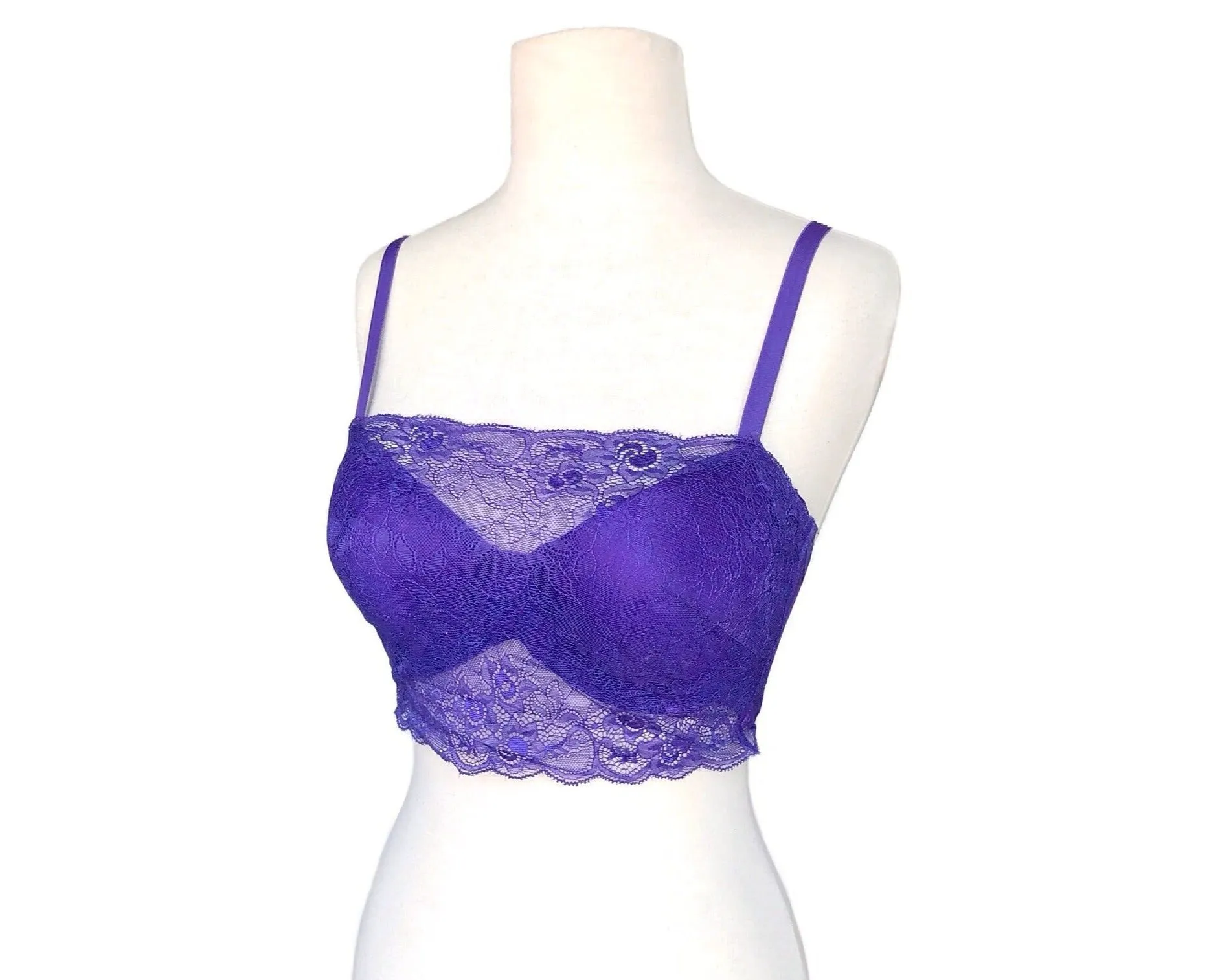 Lace Camisole Bandeau Bras