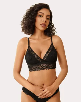 Lace Wireless Bra Non Padded Bralette