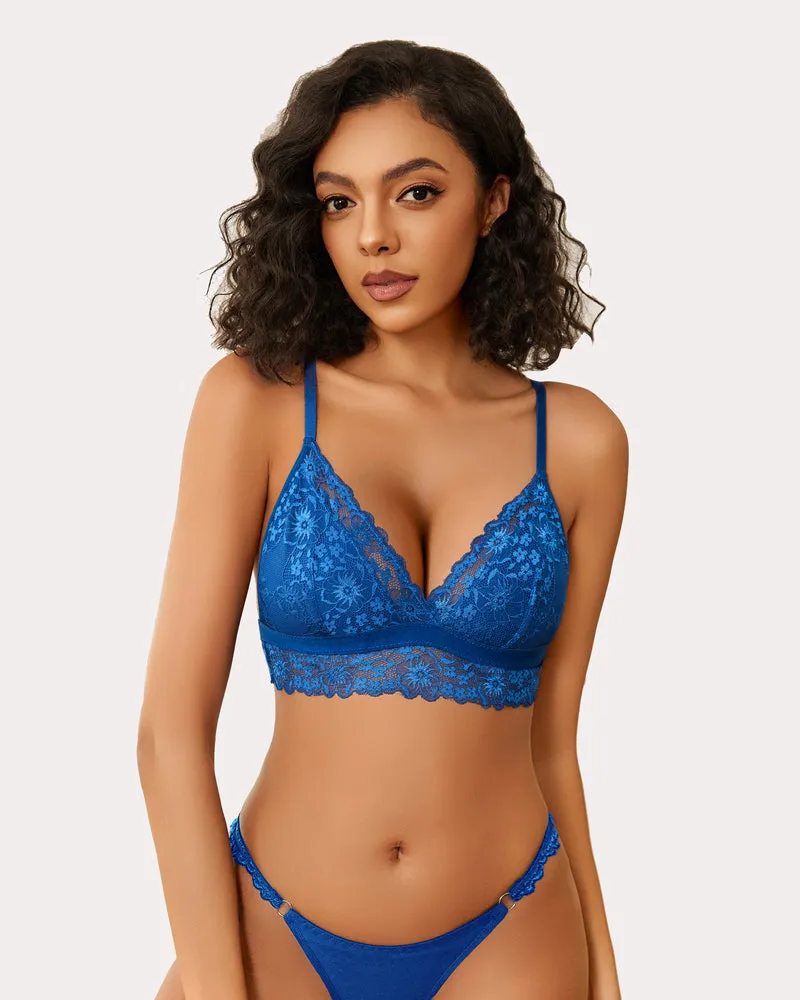 Lace Wireless Bra Non Padded Bralette