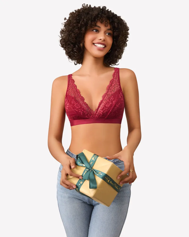 Lace Wireless Bralette Bras