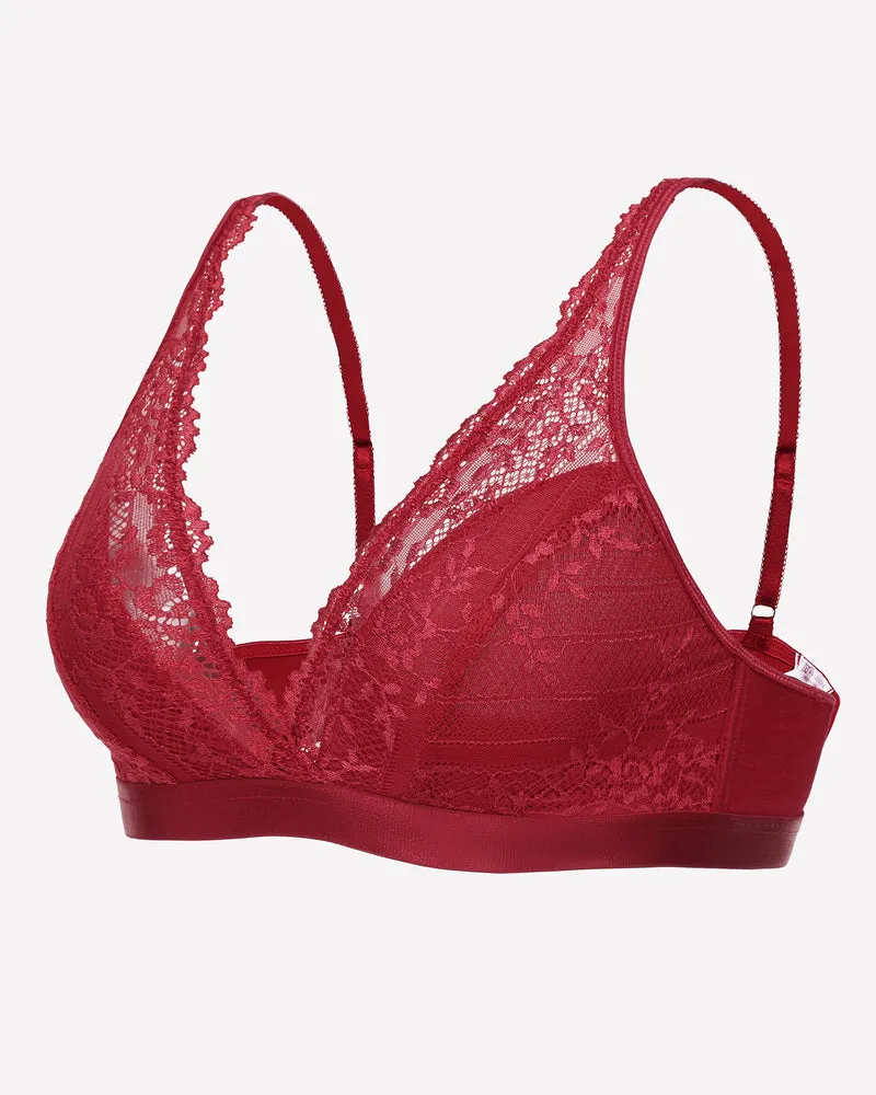 Lace Wireless Bralette Bras