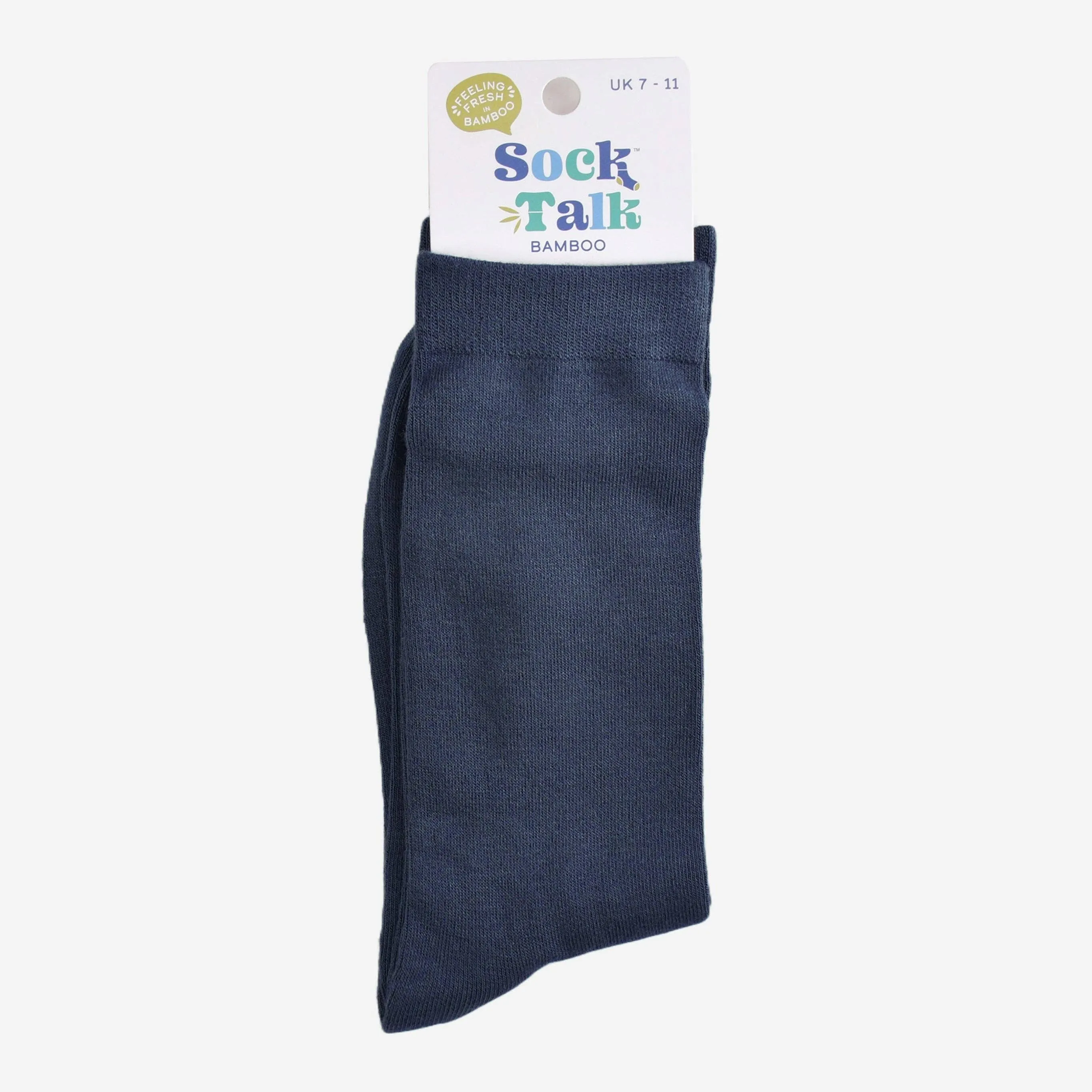 Men's Navy Blue Bamboo Socks