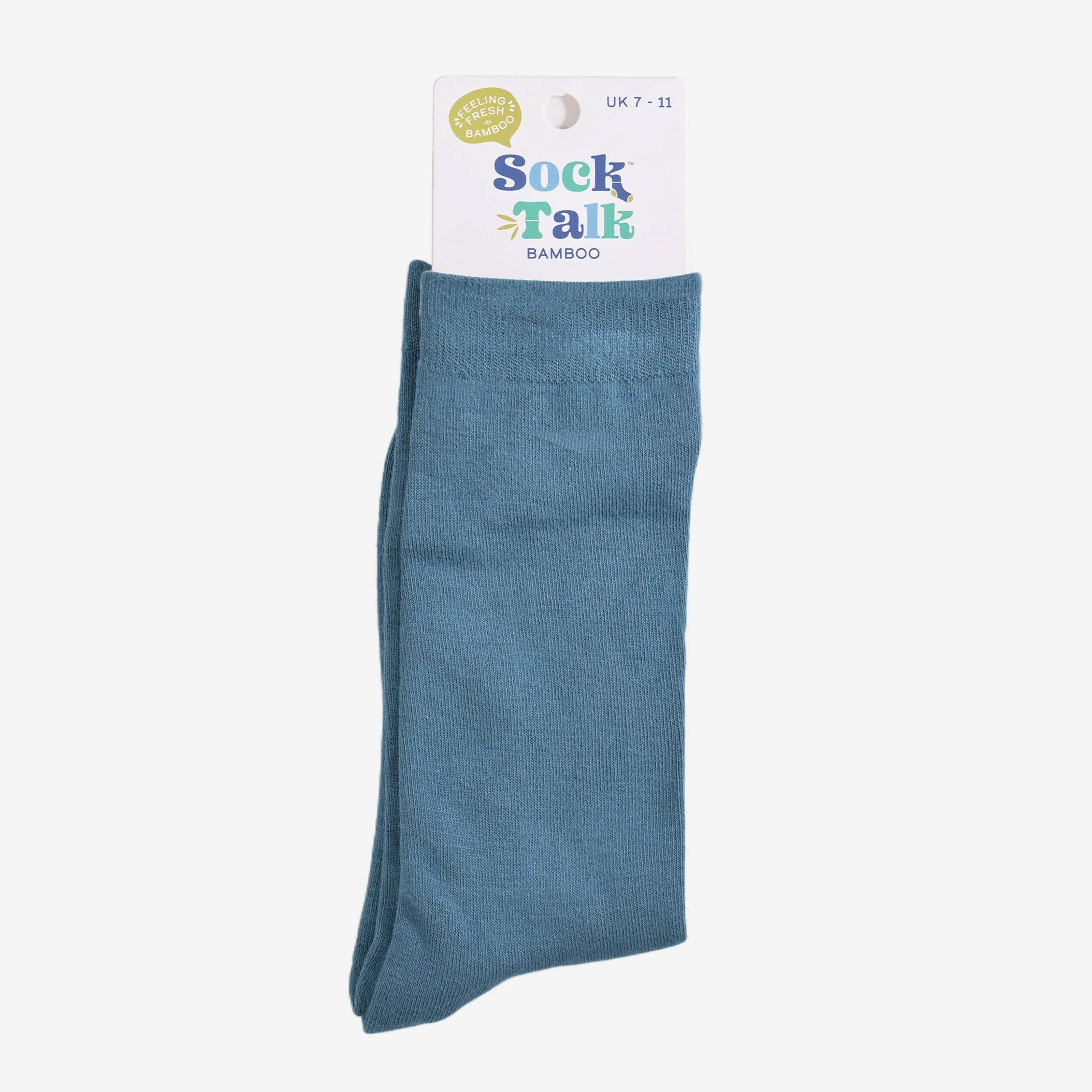 Men's Teal Bamboo Socks