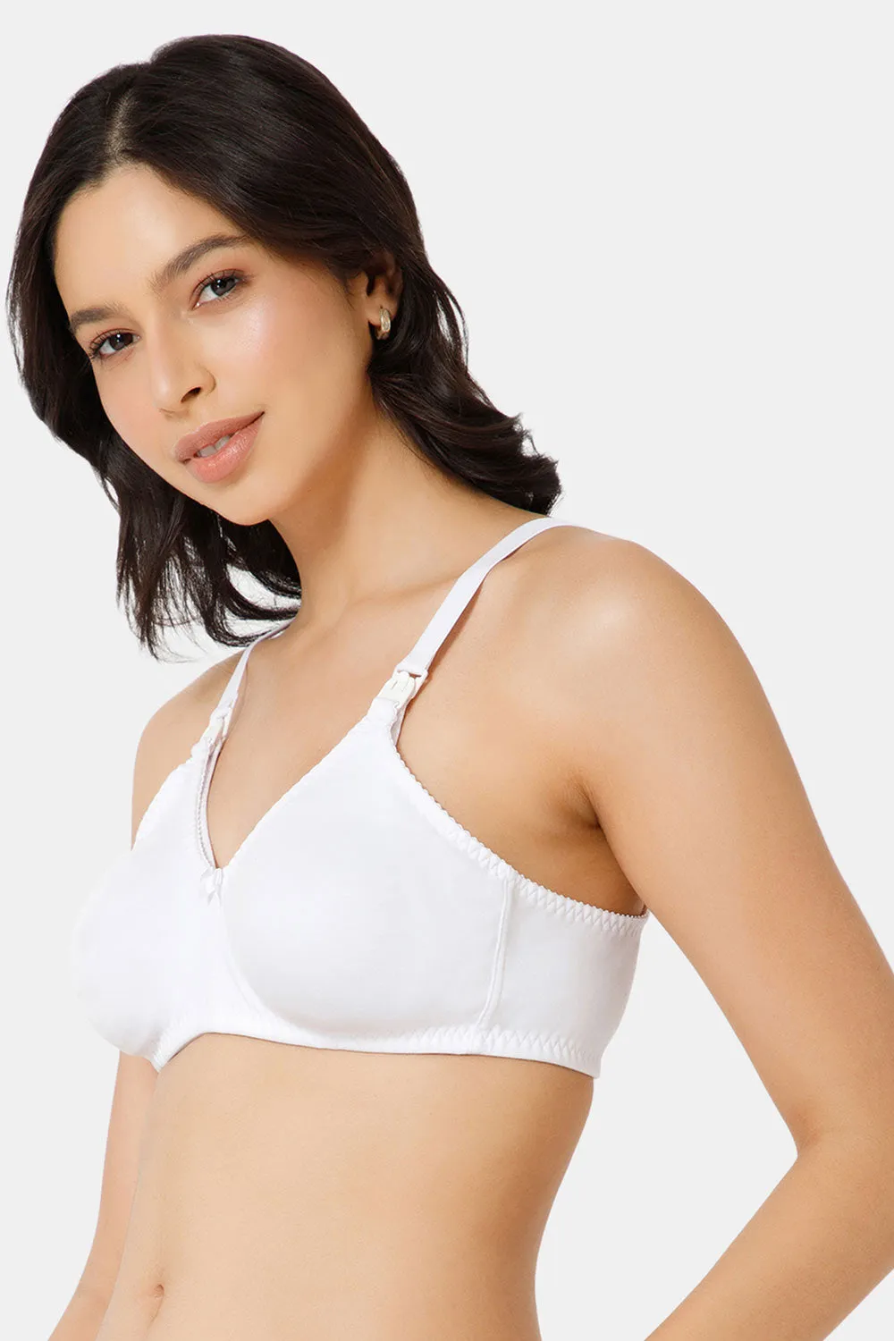 Naidu Hall Nursing Bra - EVI | Moulded Design, Transparent Buckle & Broad Straps for Ultimate Comfort