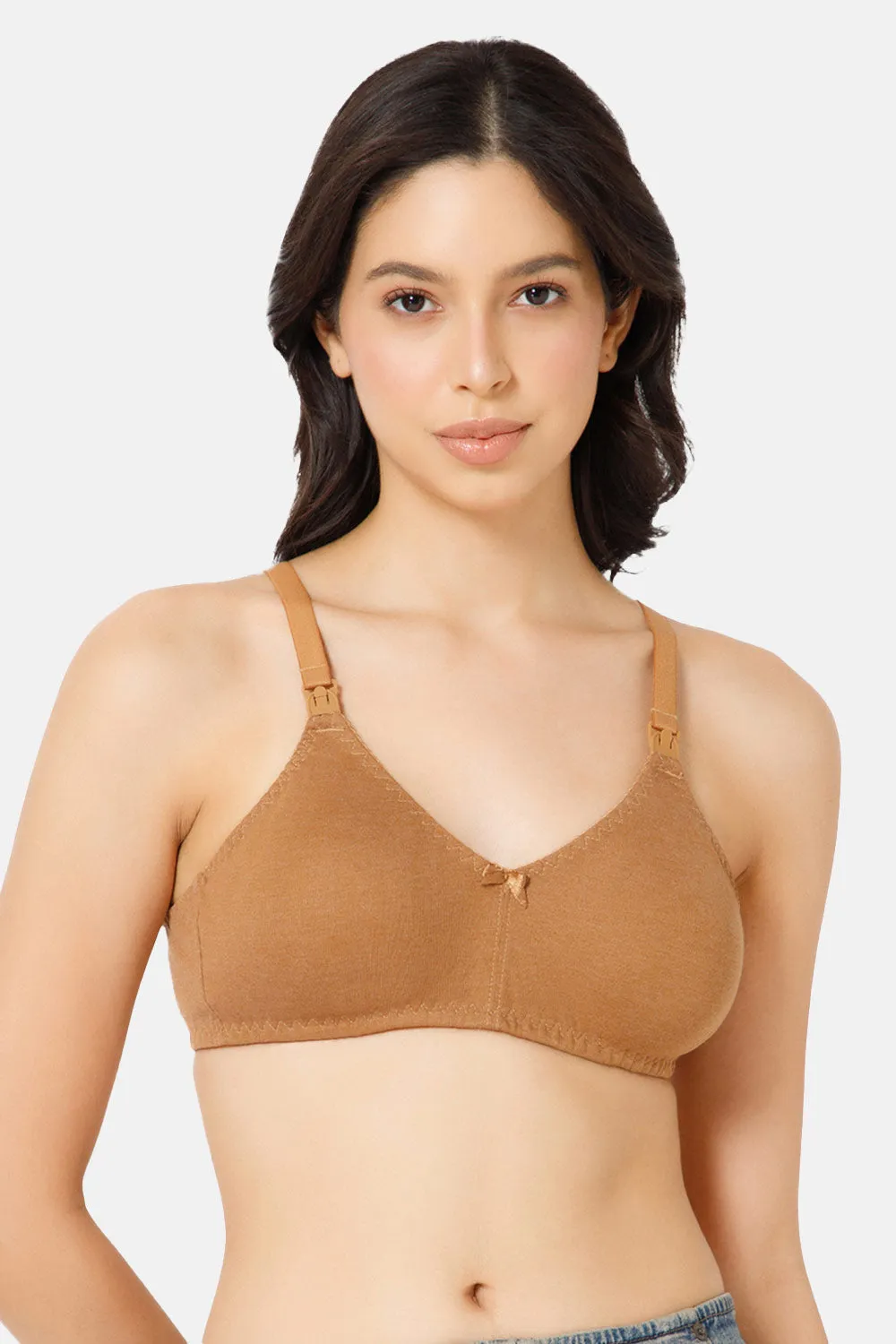 Naidu Hall Nursing Bra - EVI | Moulded Design, Transparent Buckle & Broad Straps for Ultimate Comfort