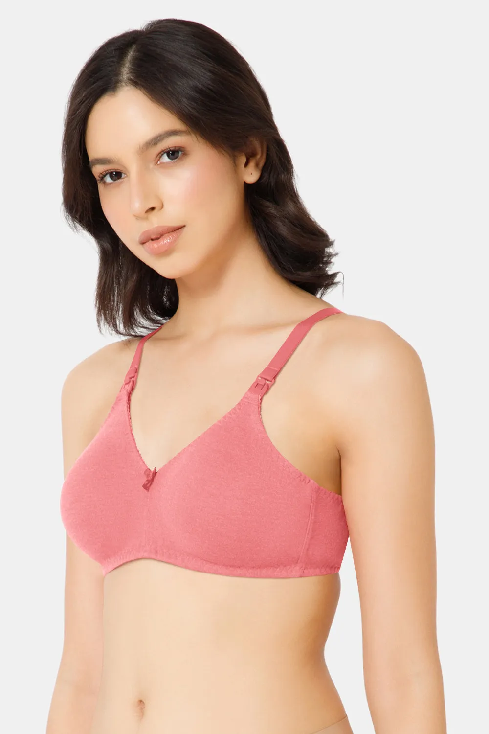 Naidu Hall Nursing Bra - EVI | Moulded Design, Transparent Buckle & Broad Straps for Ultimate Comfort