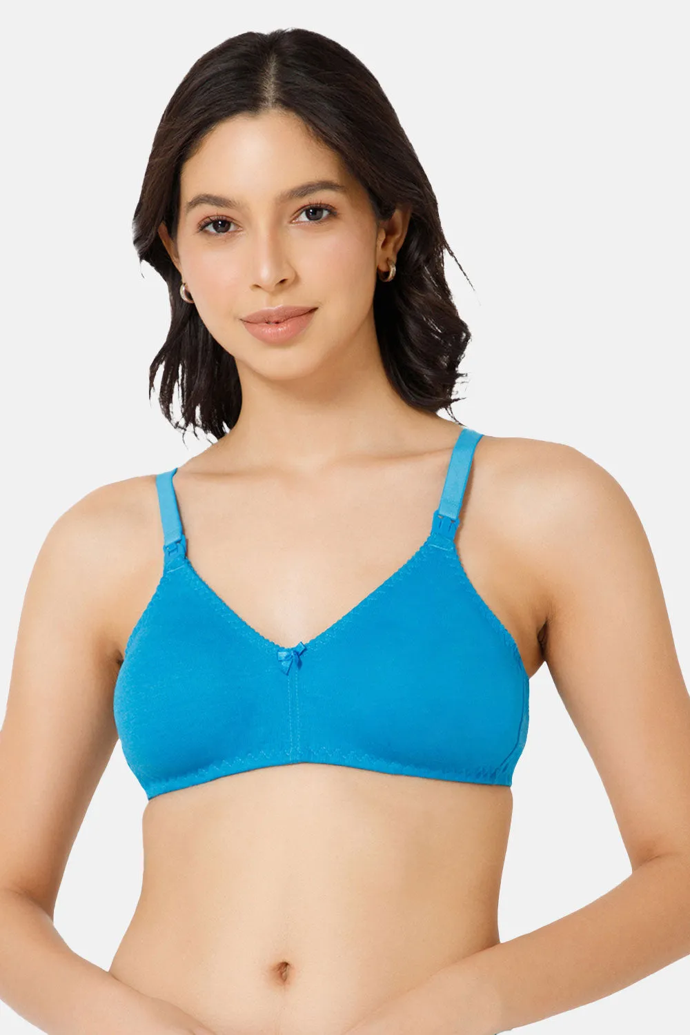 Naidu Hall Nursing Bra - EVI | Moulded Design, Transparent Buckle & Broad Straps for Ultimate Comfort