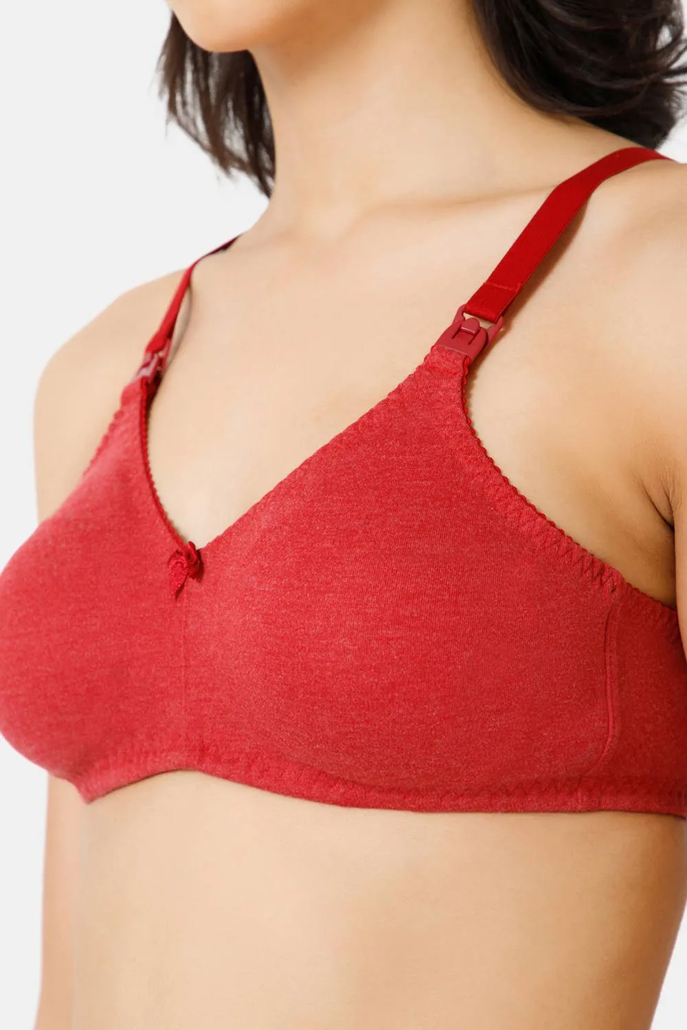 Naidu Hall Nursing Bra - EVI | Moulded Design, Transparent Buckle & Broad Straps for Ultimate Comfort