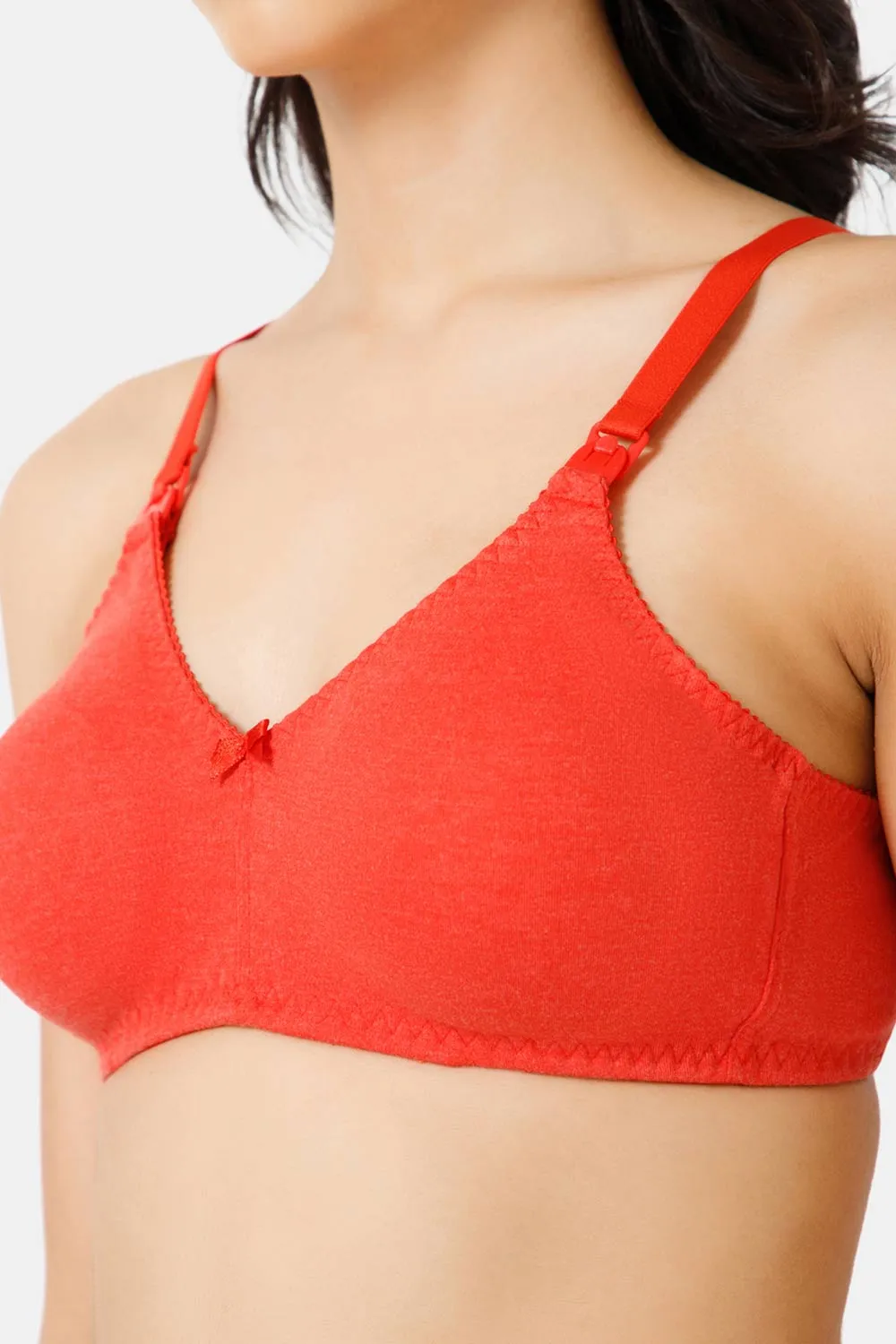 Naidu Hall Nursing Bra - EVI | Moulded Design, Transparent Buckle & Broad Straps for Ultimate Comfort