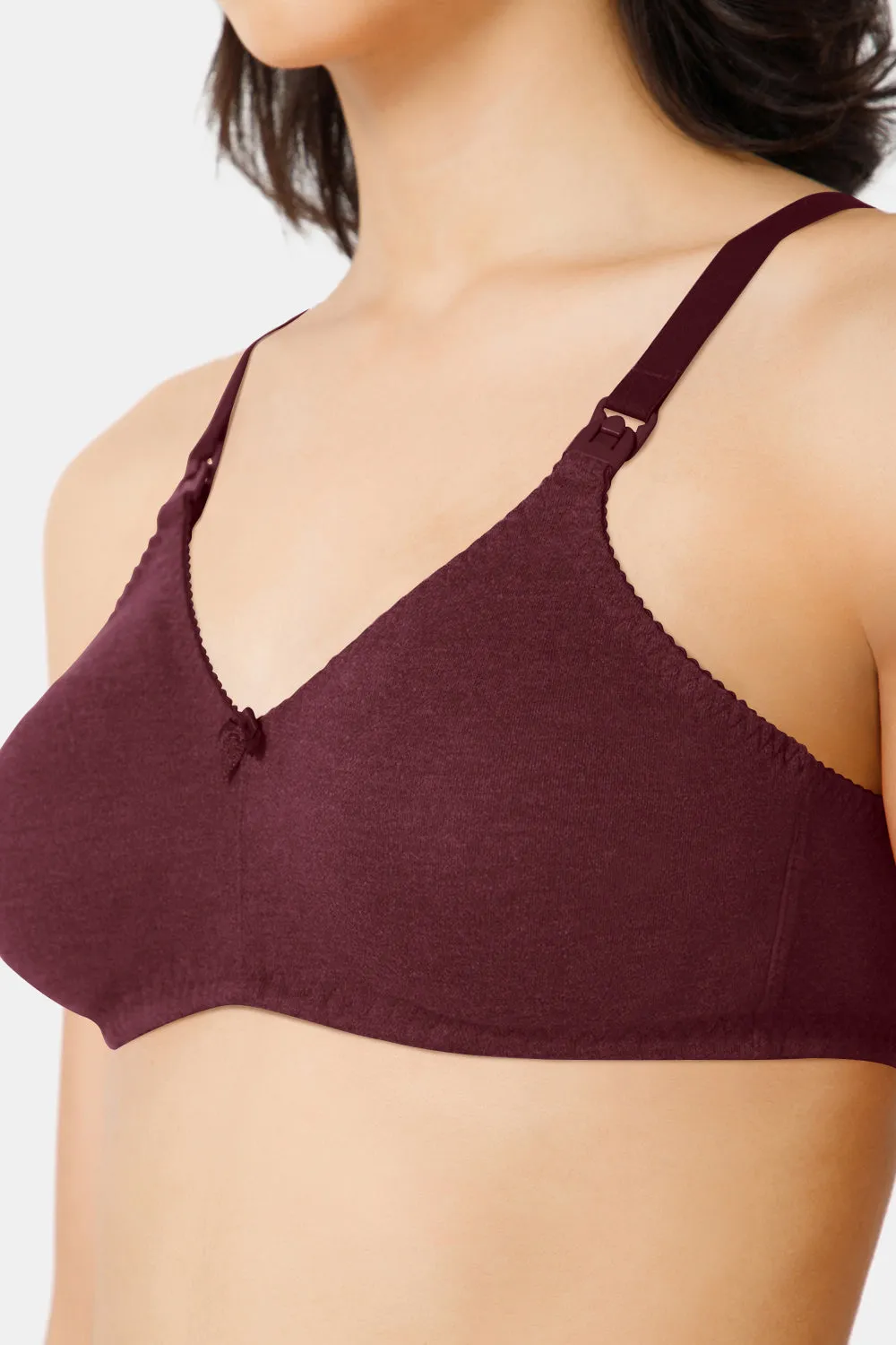 Naidu Hall Nursing Bra - EVI | Moulded Design, Transparent Buckle & Broad Straps for Ultimate Comfort