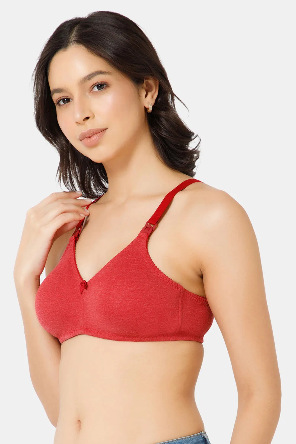 Naidu Hall Nursing Bra - EVI | Moulded Design, Transparent Buckle & Broad Straps for Ultimate Comfort