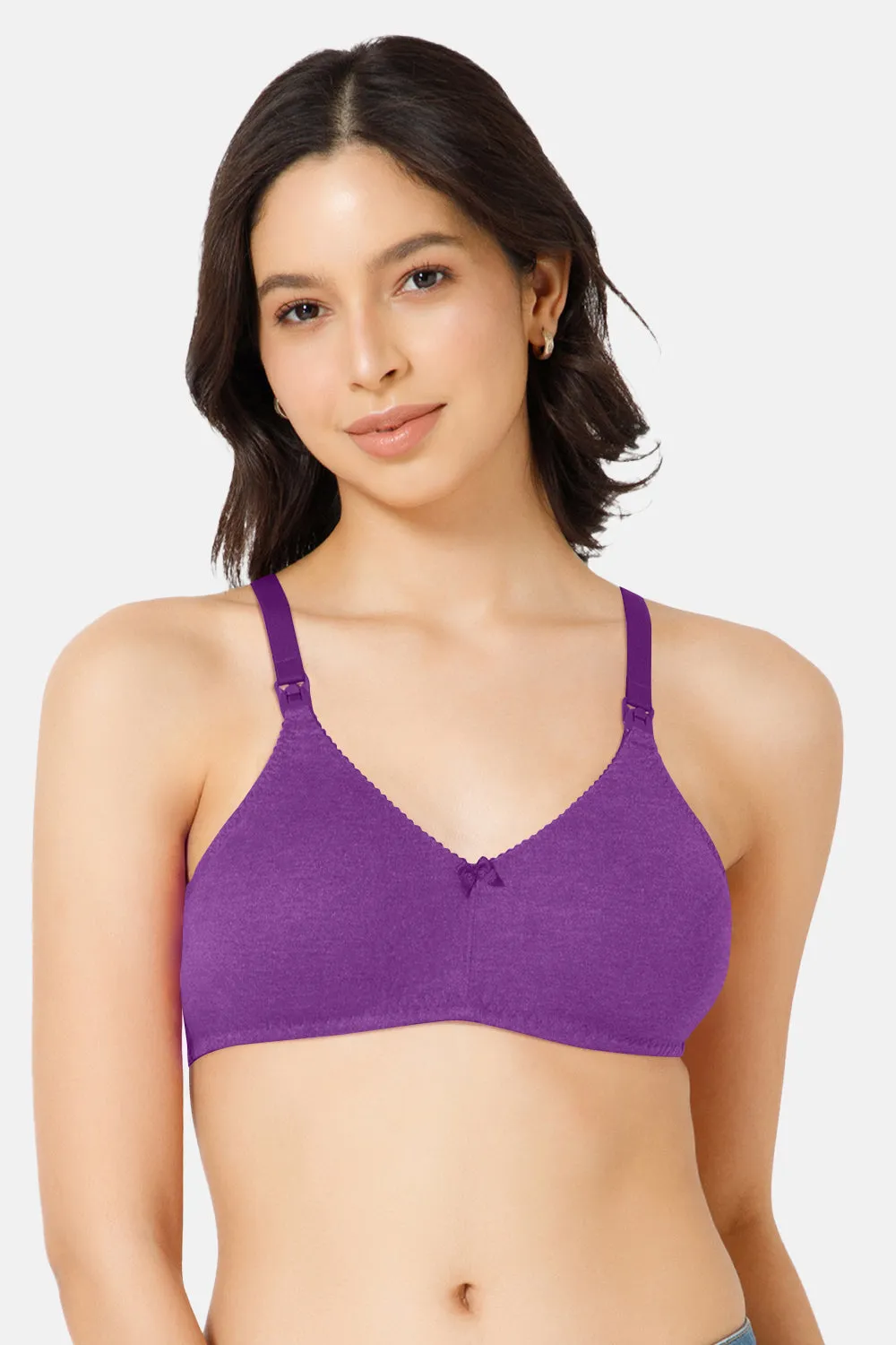 Naidu Hall Nursing Bra - EVI | Moulded Design, Transparent Buckle & Broad Straps for Ultimate Comfort