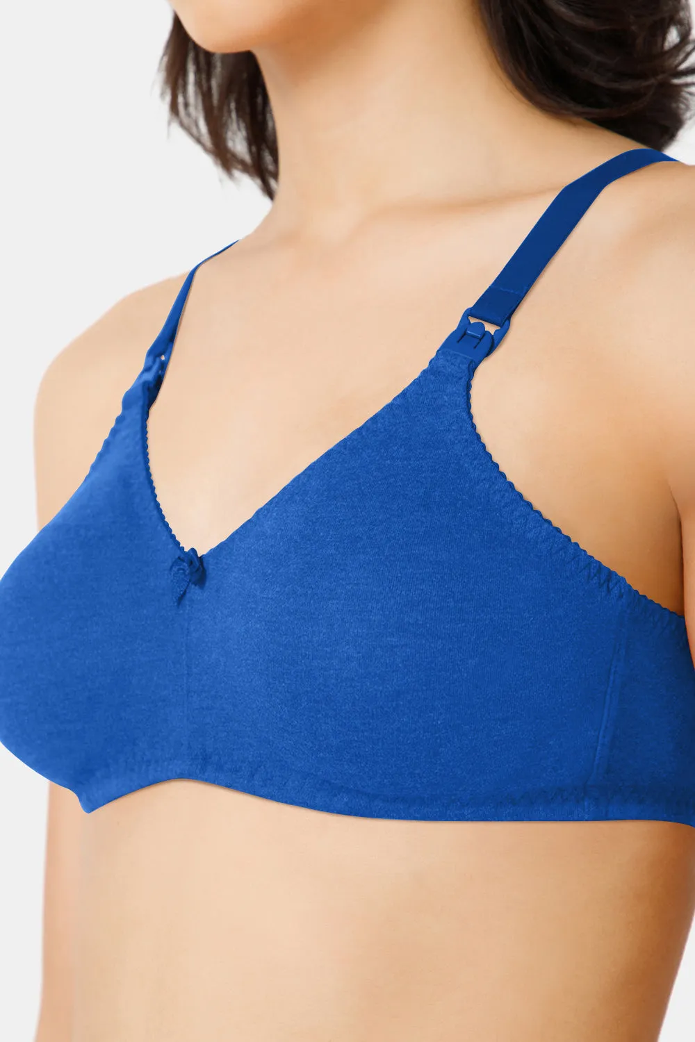 Naidu Hall Nursing Bra - EVI | Moulded Design, Transparent Buckle & Broad Straps for Ultimate Comfort