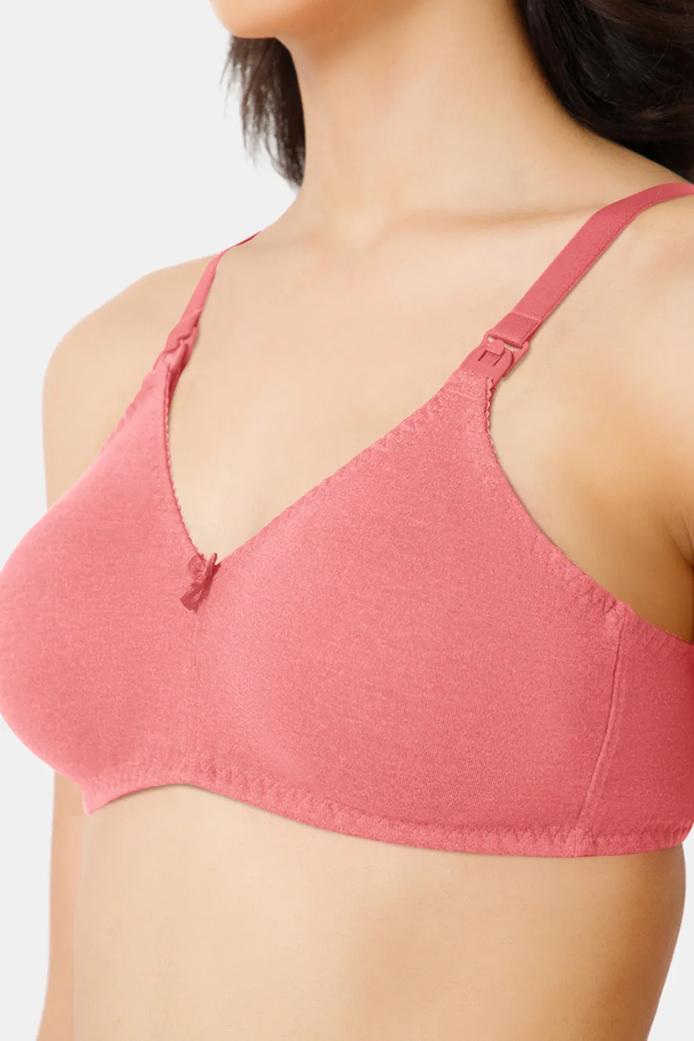 Naidu Hall Nursing Bra - EVI | Moulded Design, Transparent Buckle & Broad Straps for Ultimate Comfort