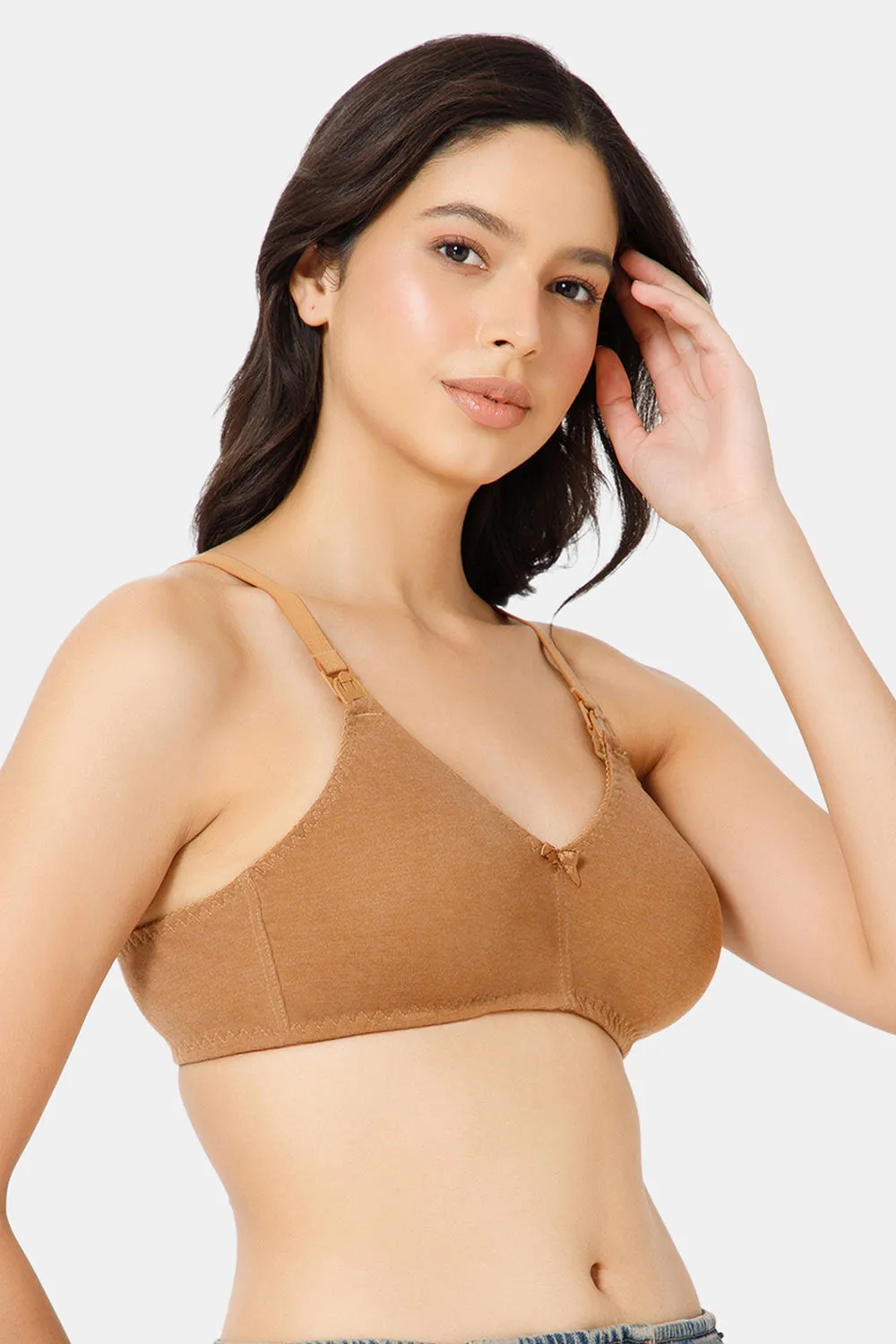 Naidu Hall Nursing Bra - EVI | Moulded Design, Transparent Buckle & Broad Straps for Ultimate Comfort