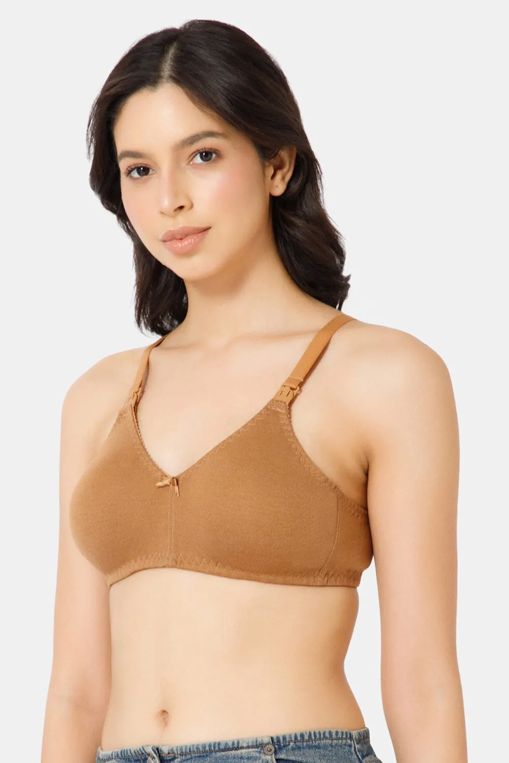 Naidu Hall Nursing Bra - EVI | Moulded Design, Transparent Buckle & Broad Straps for Ultimate Comfort