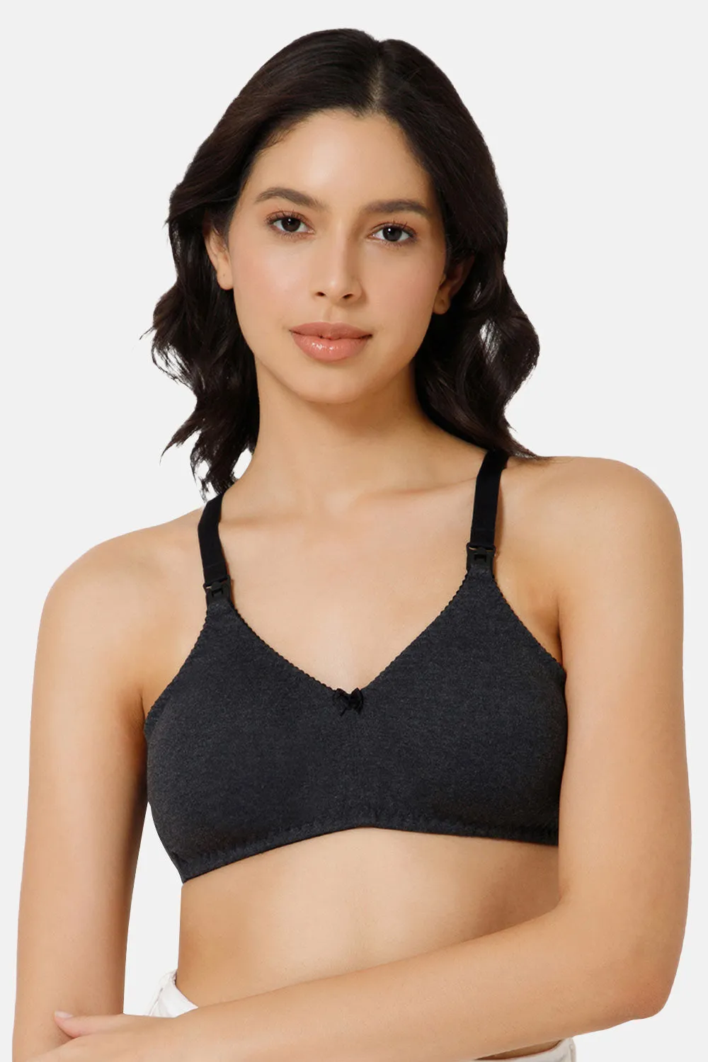 Naidu Hall Nursing Bra - EVI | Moulded Design, Transparent Buckle & Broad Straps for Ultimate Comfort