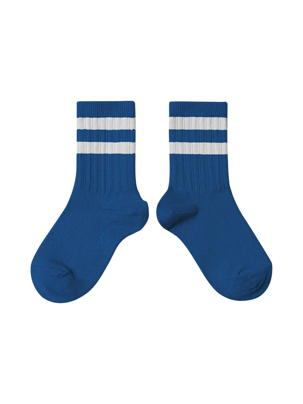 Nico Ribbed Varsity Crew Socks