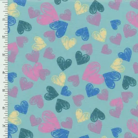 P-3000L-01190-1019 Cotton-Poly-Spandex Jersey Print