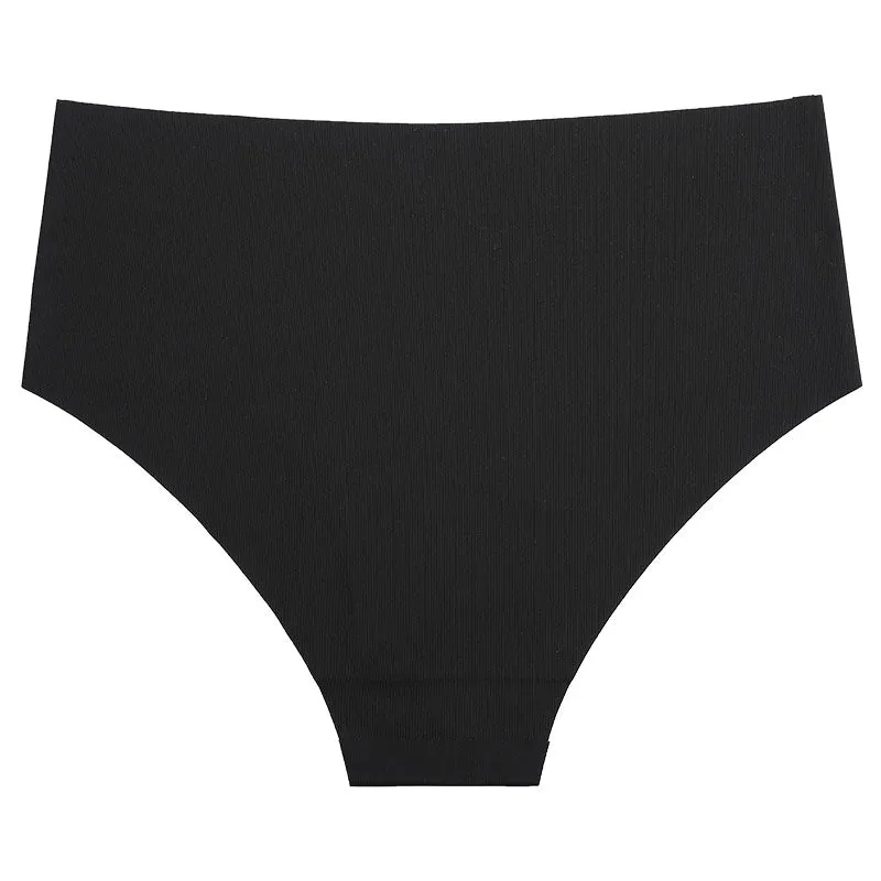 Seamless Mid-Rise Solid Panties